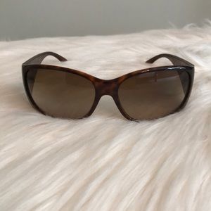 Prada sunglasses (tortoise w/ gunmetal gray side)